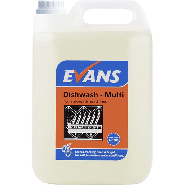 Evans Dishwash Multi 5L